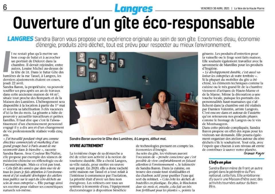 Le Des Lumières Hébergement de vacances